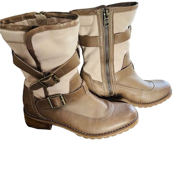 Womens Timberland Earthkeepers
Ankle Boots 3840R Beige Grey Zip Up
Boots size 7 - Picture 1 of 11